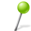 Map-Marker-Ball-Right-Chartreuse-icon